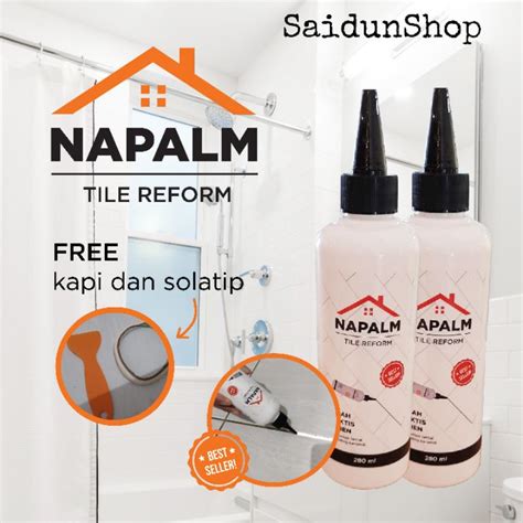 Jual Cairan Pengisi Nat Keramik Napalm Tile Reform Ml Shopee