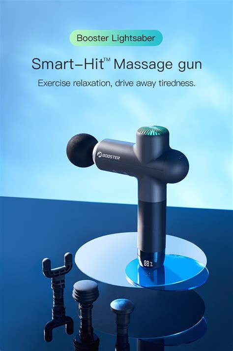 Booster Lightsaber Massage Gun Levels Speed Electric Body Massager