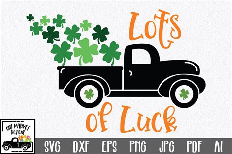 Lots Of Luck Svg Cut File So Fontsy