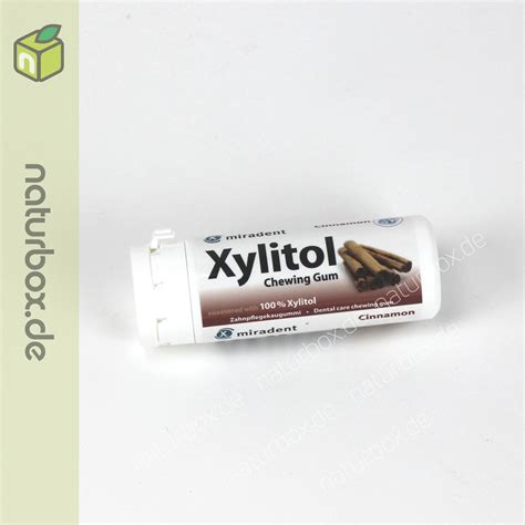 Miradent Xylitol Chewing Gum Zimt 30 St Naturbox De