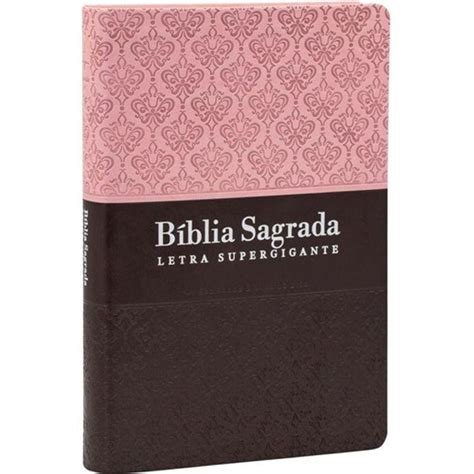 Biblia Jumbo Letra Extra Gigante E Harpa Corrigida Extra