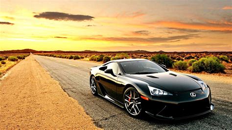 🔥 Free download Download Striking Lexus LFA Supercar on the Road ...