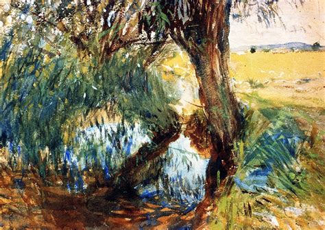 Reproducciones De Arte Paisaje En Calcot 1888 De John Singer Sargent