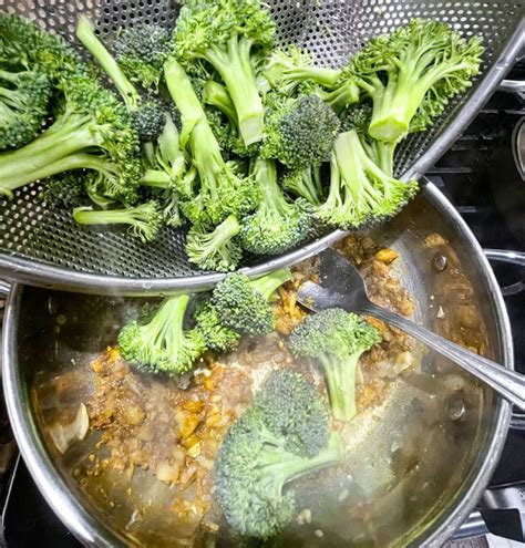 Broccoli Curry Healthier Steps