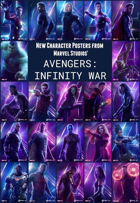 *New* Marvel Studios' AVENGERS: INFINITY WAR Individual Character ...