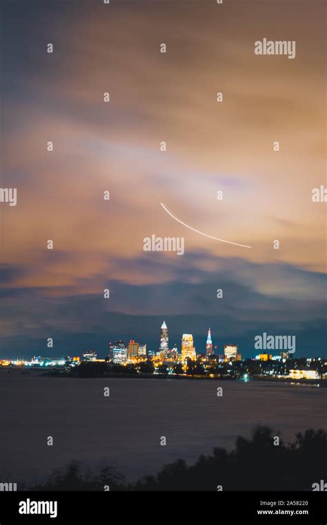 Cleveland Skyline in Ohio Stock Photo - Alamy