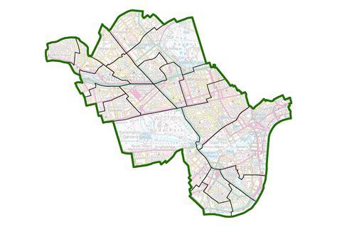 City Of Westminster Map