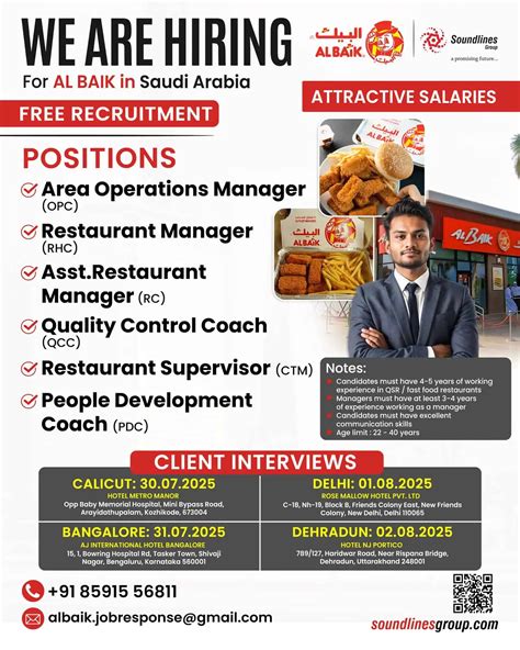 Urgent Jobs Vacancy at ALBAIK Saudi Arabia | Free Recruitment