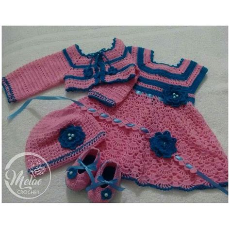 Hermoso Ajuar Tejido A Crochet Para Beb Reci N Nacida En Tono Rosado