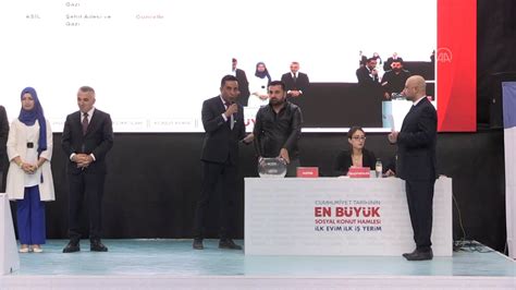 Lk Evim Lk Yerim Projesi Kapsam Nda Ilk Kura Ekimi Rnak Ta