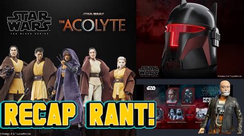 Acolyte Revealed Hasbro Star Wars Fan Stream Recap And Rant Black