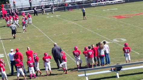 10u Football Braves Vs Mt Zion Youtube