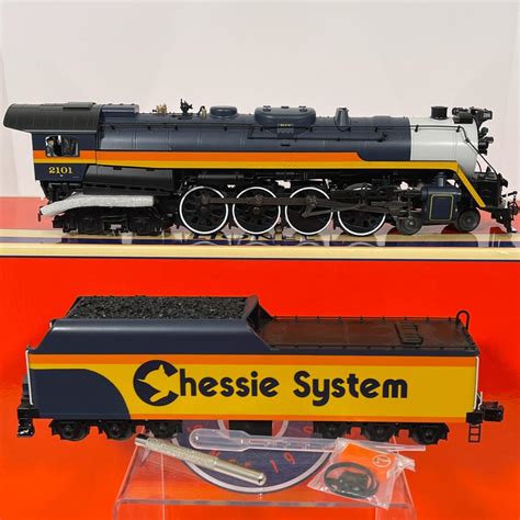 Sold Price Modern Lionel 6 83203 O Gauge Chessie Legacy T1 4 8 4 Steam