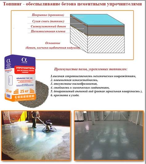 Топпинг пол - эксплуатация, преимущества и недостатки