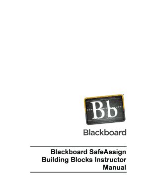 Fillable Online Blackboard Inc Ccit Fax Email Print Pdffiller