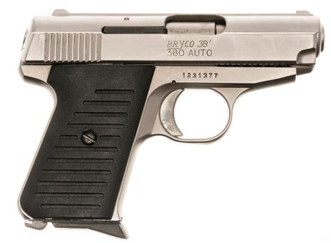 Bid Now Bryco Arms Model 38 380acp Semi Auto Pistol October 6 0122