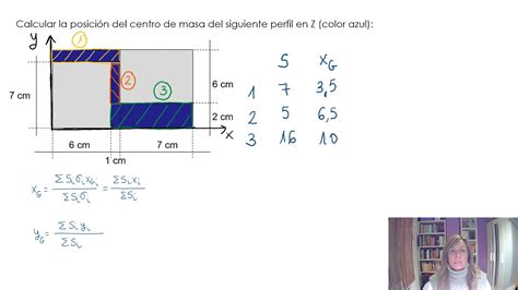 Ejemplo De C Lculo De Centro De Masas De Una Superficie Homog Nea