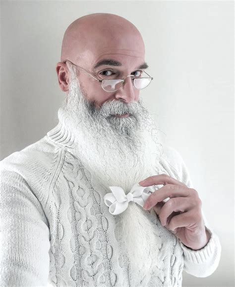 White Beard Styles For Men