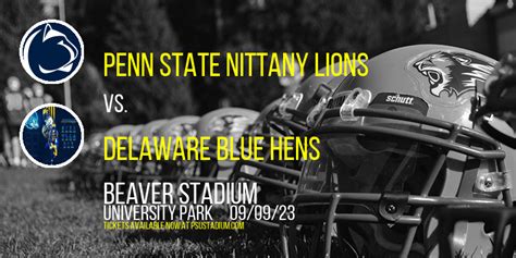 Penn State Nittany Lions Vs Delaware Blue Hens Tickets 9th September