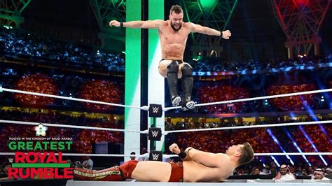 Finn Bálor Crushes The Miz With A Coup De Grâce On Top Of A Ladder