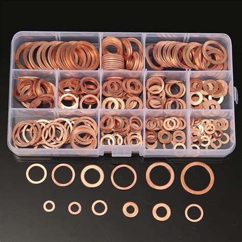 Aliexpress Buy 280pcs Copper Washers Set M5 M20 Solid Copper