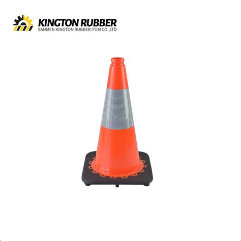 Road Safety Warning Red Tall Plastic Reflective Mm Pvc Traffic Cones