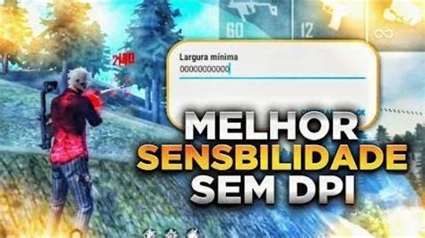 SEM DPI MELHOR SENSIBILIDADE SEM DPI PARA SUBIR CAPA NO FREE FIRE