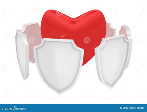 Protect Your Heart Stock Illustrations 872 Protect Your Heart Stock