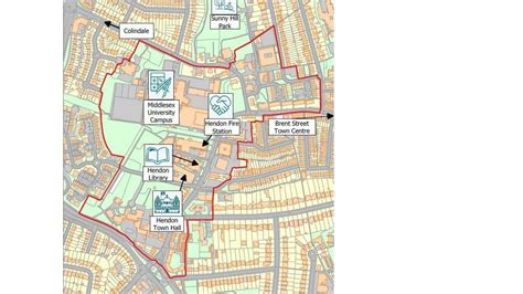 Middlesex University Hendon Campus Map Gillie Donnamarie