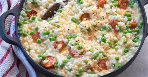 Recette Risotto Au Chorizo Et Petits Pois Au Thermomix 750g