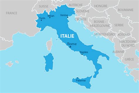 Haut Imagen Italie Du Nord Carte Touristique Fr Thptnganamst Edu Vn