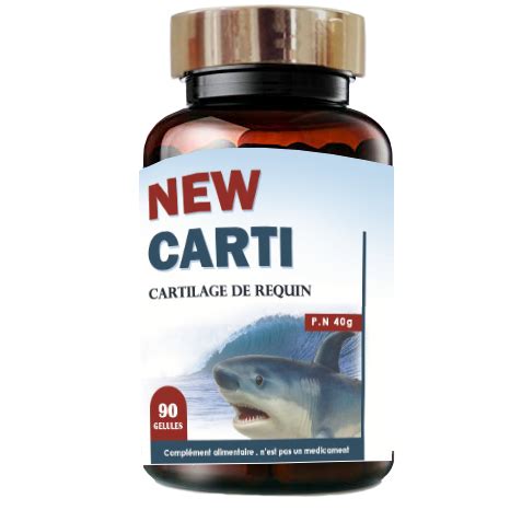 Indoka New Carti 60 Gélules Cartilage De Requin Paraval Parapharmacie