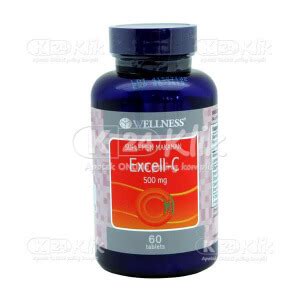 Wellness Excell C 500 Mg 1 Botol Isi 60 Tablet Man