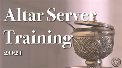 Altar Server Training Youtube