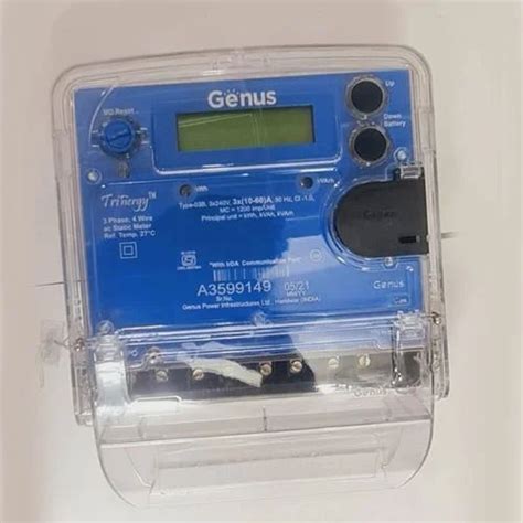 Three Genus 3 Phase Digital Electric Meter At Rs 2700 Piece In Faridabad Id 26736471048