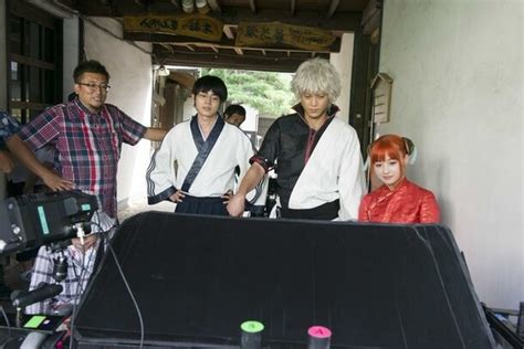 See the Gintama Live Action Cast Behind the Scenes! | Movie News ...