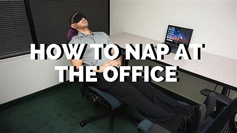 How To Optimize Your Nap At Work Youtube