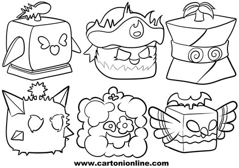 Blox Fruits Coloring Pages