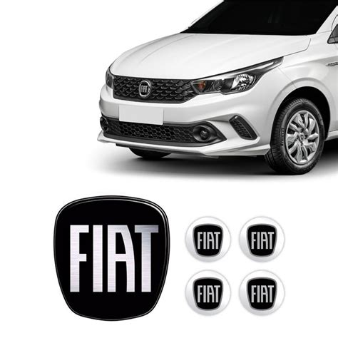 Kit Adesivos Fiat Argo Preto Black Piano