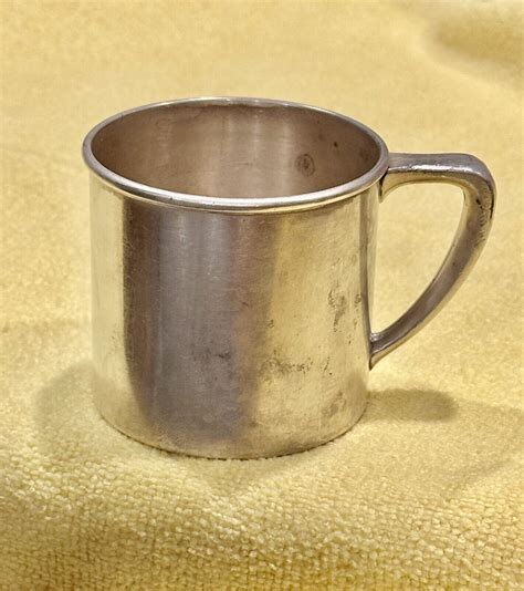 Antique 1940c Silver Baby Cup Community 00300 Estate Sale Nice Ebay