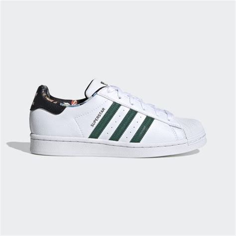 Adidas Superstar Cloud White Collegiate Green Core Black Fz