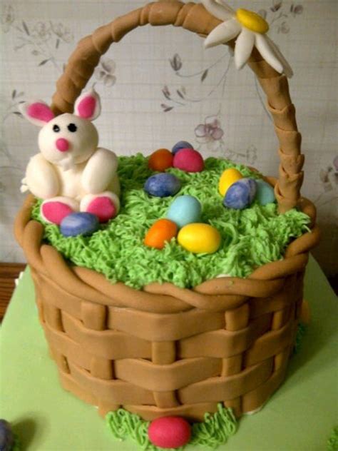 Easter Basket Cake - CakeCentral.com