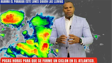 FUERTES AGUACEROS Y TORMENTAS ELECTRICAS ESTE LUNES AMANECERA