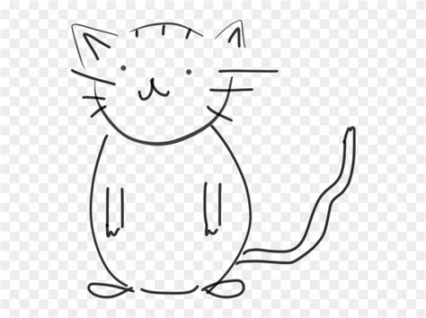 Fileblack And White Cat Sketch Black And White Sketch Of Cat Clipart