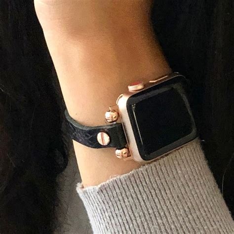 Rose Gold Apple Watch Band 38mm 40mm 41mm 42mm 44mm 45mm Etsy