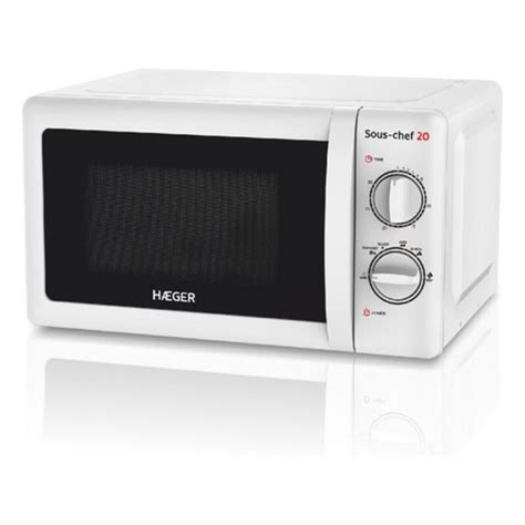 Microondas Haeger Sous Chef 20 20 L Blanco 700W Brycus