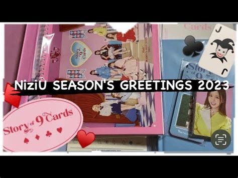 Niziu Season S Greetings Unboxing Youtube