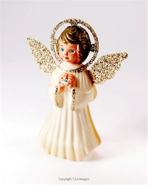 Plastic Angel Figurine 43906 Csa Images