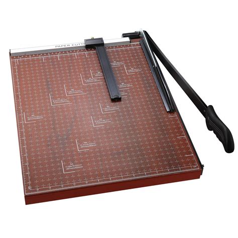 Heavy Duty Guillotine Paper Cutter A3 Large Paper Trimmer Blade Gridded Photo Guillotine Craft