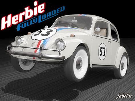 Herbie Fully Loaded 3D Model CGTrader